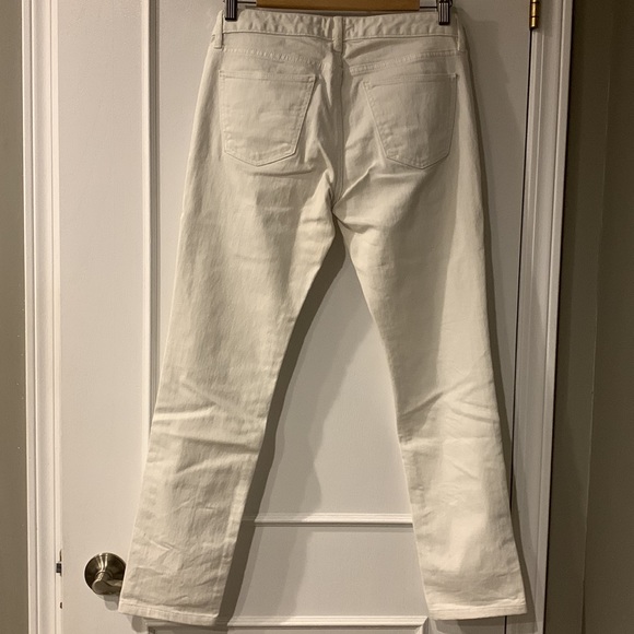 UNIQLO white skinny stretch jeans pants women’s size 27 - Picture 3 of 9